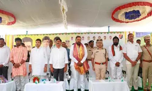 పదేళ్ల నిరీక్షణకు తెర.. ఎలిగేడులో పోలీస్ స్టేషన్ ప్రారంభించిన మంత్రులు