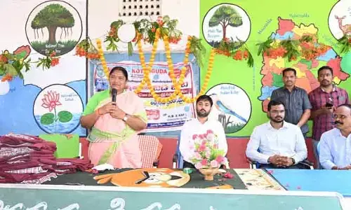 ఇందిరమ్మ ఇళ్లకు ఇసుక ఉచితంగా ఇస్తాం : మంత్రి సీతక్క