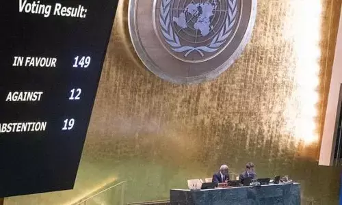 Gaza: గాజా సీజ్‌ఫైర్ తీర్మానంపై ఒటింగ్‌కు దూరంగా ఉన్న భారత్
