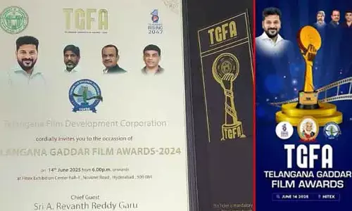 గద్దర్ అవార్డుల ఆహ్వాన పత్రికపై వివాదం.. విమర్శలతో దిద్దుబాటు
