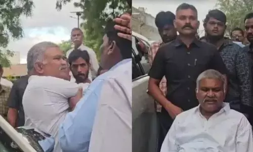 కేతిరెడ్డిని అడ్డుకున్న పోలీసులు..తాడిపత్రిలో మరోసారి ఉద్రిక్తత