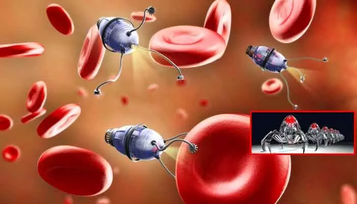 Microscopic robots : హార్ట్ సర్జరీలకు ప్రత్యామ్నాయం.. రక్తనాళాల్లో కొవ్వును తొలగించే మైక్రో రోబోట్స్ను డెవలప్ చేసిన సైంటిస్టులు Microscopic robots : హార్ట్ సర్జరీలకు ప్రత్యామ్నాయం.. రక్తనాళాల్లో కొవ్వును తొలగించే మైక్రో రోబోట్స్ను డెవలప్ చేసిన సైంటిస్టులు