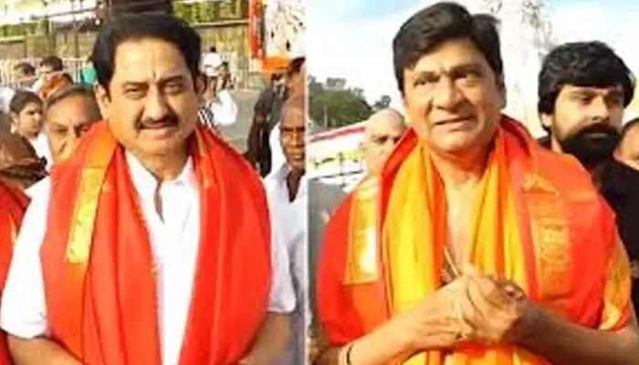 Tirumala:శ్రీవారి సేవలో సినీ నటుడు రాజేంద్రప్రసాద్ Tirumala:శ్రీవారి సేవలో సినీ నటుడు రాజేంద్రప్రసాద్