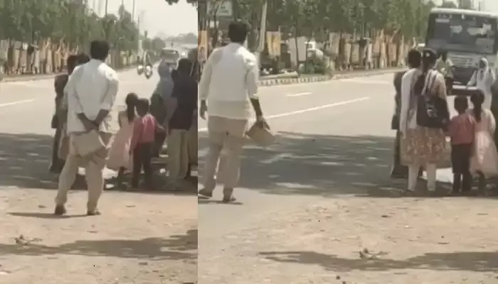 RTC: ఆర్టీసీ బస్సు ఆపేందుకు ప్లాన్... చేతిలో బండరాయి పట్టుకొని ! RTC: ఆర్టీసీ బస్సు ఆపేందుకు ప్లాన్... చేతిలో బండరాయి పట్టుకొని !