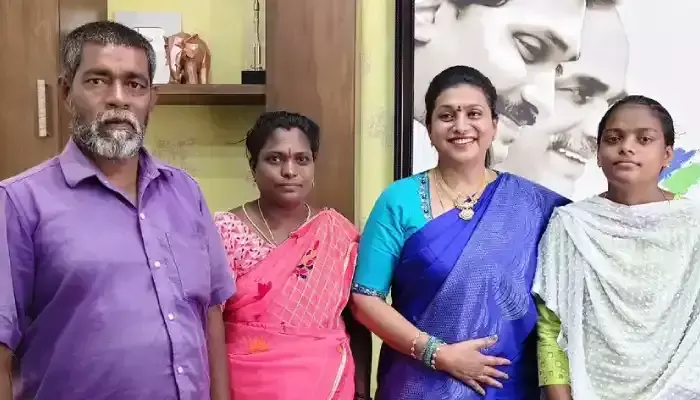 మంచి మనసు చాటుకున్న మాజీ మంత్రి రోజా