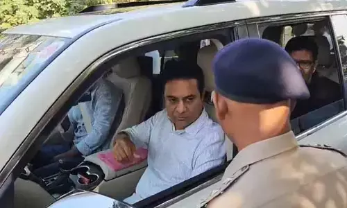 ఫార్ములా-ఈ కేసు.. ఏసీబీ విచారణకు హాజరైన కేటీఆర్‌