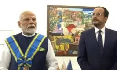 ప్రధాని మోడీకి సైప్రస్ అత్యున్నత పురస్కారం