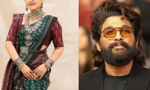 యాంకర్ అందానికి ఫిదా అయిపోయిన ఐకాన్ స్టార్.. ఆయన కామెంట్‌తో భూమి మీద ఆగలేకపోతున్నానంటూ షాకింగ్ పోస్ట్