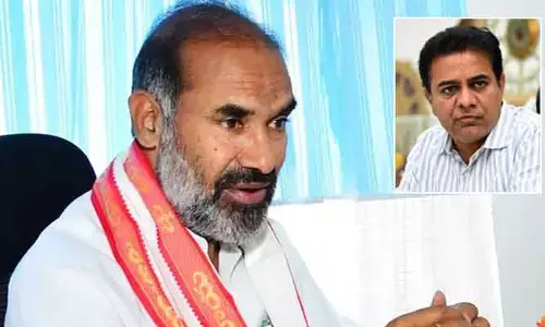 కేటీఆర్ కనీసం సిగ్గైనా ఉండాలి కదా.. విప్ ఆది శ్రీనివాస్ సెన్సేషనల్ కామెంట్స్