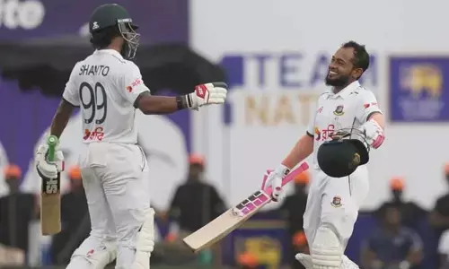 ఏంజెలో చివరి టెస్టులో శ్రీలంక తడబాటు.. ముష్ఫికర్, షాంటో సెంచరీలు