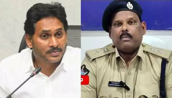కాసేపట్లో జగన్ పర్యటన.. వైసీపీ నేతలకు ఎస్పీ స్ట్రాంగ్ వార్నింగ్ కాసేపట్లో జగన్ పర్యటన.. వైసీపీ నేతలకు ఎస్పీ స్ట్రాంగ్ వార్నింగ్