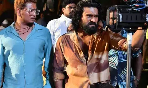 రామ్ చరణ్ ‘పెద్ది’ షూటింగ్ అప్‌డేట్.. అక్కడ హై-రిస్క్ అండ్ హై-ఆక్టేన్ స్టంట్‌లో పాల్గొన్న మెగా హీరో.. ఫొటో వైరల్
