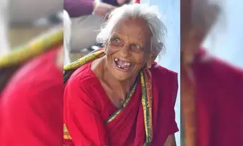 శతాధిక వృద్ధురాలి మృతి