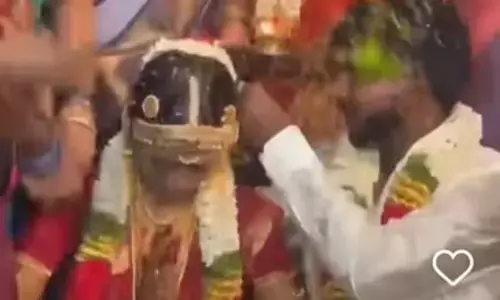 మగాడంటే నువ్వేరా బుజ్జి.. తాళి కట్టే ముందు పర్మిషన్ అడిగిన పెళ్లికొడుకు.. కన్నీటి భాష్పాలతో ఓకే చెప్పిన వధువు..(క్యూట్ వీడియో)