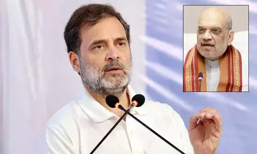 ఇంగ్లీష్‌పై అమిత్‌ షా వ్యాఖ్యలకు రాహుల్‌ కౌంటర్.. మరో కొత్త కుట్రకు తెరలేపారని ఆరోపణ