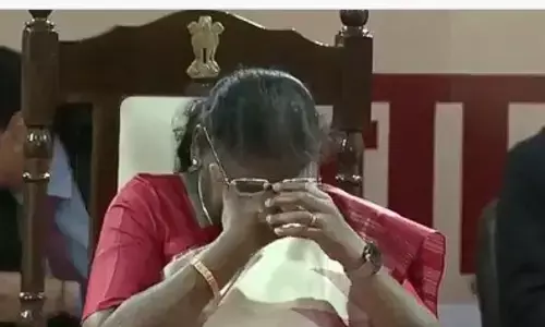 కన్నీరు పెట్టుకున్న రాష్ట్రపతి ద్రౌపది ముర్ము.. వీడియో వైరల్