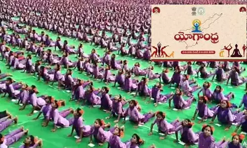 Yogandhra 2025 : విశాఖలో 25 వేల మంది విద్యార్థులతో సూర్యనమస్కారాలు.. గిన్నీస్ రికార్డ్