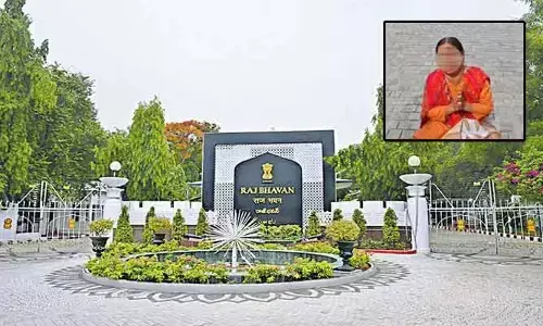 Raj Bhavan: గవర్నర్‌ను కలవాలంటూ రాజ్‌భవన్ ముందు బైఠాయించిన మహిళ.. ఎందుకంటే?