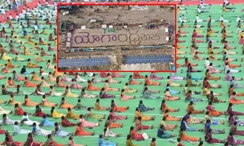 యోగాంధ్ర 2025కి సర్వం సిద్ధం.. సాగరతీరంలో అపూర్వ ఘట్టం
