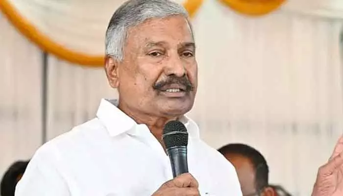 మరో నాలుగేళ్లు తప్పదు: మాజీ మంత్రి పెద్దిరెడ్డి తీవ్ర అసంతృప్తి మరో నాలుగేళ్లు తప్పదు: మాజీ మంత్రి పెద్దిరెడ్డి తీవ్ర అసంతృప్తి