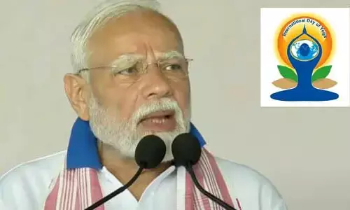 ప్రకృతి.. ప్రగతి సంగమ స్థలి విశాఖ.. యోగాంధ్రా వేడుకల్లో ప్రధాని నరేంద్ర మోడీ