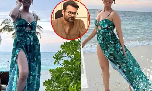 ఆ పార్ట్ చూపిస్తూ రచ్చ.. హాట్ ఫొటోషూట్‌తో కుర్రాళ్లకు చెమటలు పట్టేలా చేసిన టాలీవుడ్ హీరోయిన్.. మెగా హీరో రియాక్షన్ ఏంటంటే?
