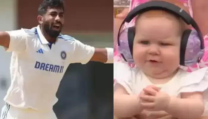 IND VS ENG: బుమ్రా బౌలింగ్..స్టేడియంలో క్యూట్ బేబీ రియాక్షన్ అదుర్స్ !