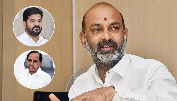 KCR కుటుంబాన్ని రేవంతే రక్షిస్తున్నాడు.. దానికి ఇదే నిదర్శనం: బండి సంజయ్ హాట్ కామెంట్స్ KCR కుటుంబాన్ని రేవంతే రక్షిస్తున్నాడు.. దానికి ఇదే నిదర్శనం: బండి సంజయ్ హాట్ కామెంట్స్