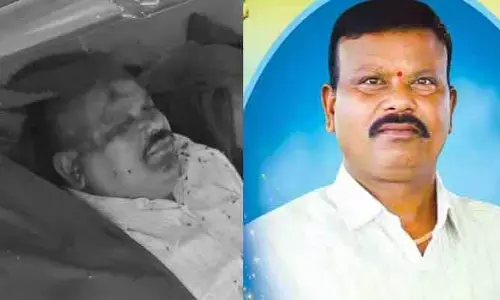 రోడ్డు ప్రమాదంలో స్వర్ణకారుల సంఘం రాష్ట్ర నాయకులు మృతి