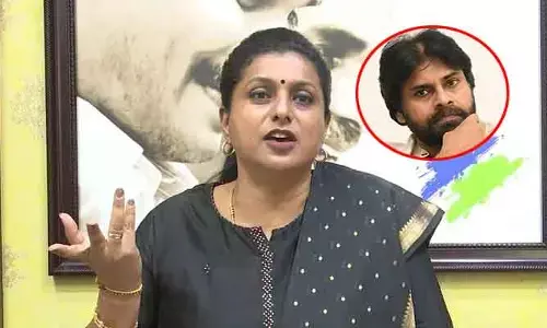 గబ్బర్‌ సింగ్‌ డైలాగులు చెప్పి.. ఇప్పుడు రబ్బర్‌లా మెలికలు తిరుగుతున్నారు: పవన్‌పై రోజా సెటైర్లు