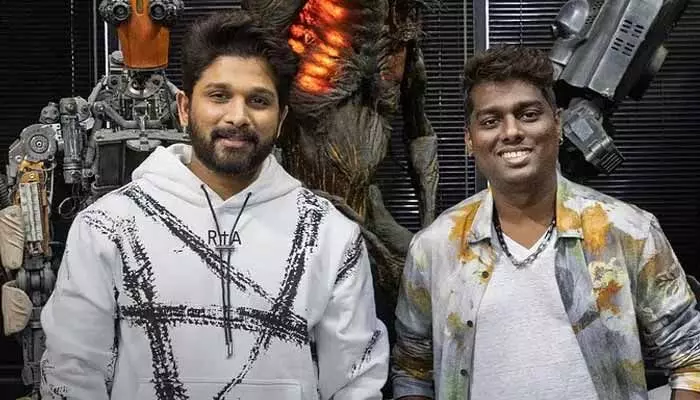 అల్లు అర్జున్ ఫ్యాన్స్కి సూపర్ న్యూస్.. అట్లీతో మూవీపై క్రేజీ అప్డేట్! అల్లు అర్జున్ ఫ్యాన్స్కి సూపర్ న్యూస్.. అట్లీతో మూవీపై క్రేజీ అప్డేట్!