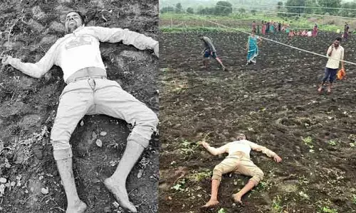 విద్యుత్ అధికారుల నిర్లక్ష్యానికి యువరైతు బలి