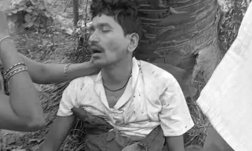 తాటి చెట్టు పైనుంచి పడి గీత కార్మికుడు మృతి