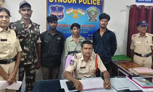 మూడు కిలోల గంజాయి పట్టివేత