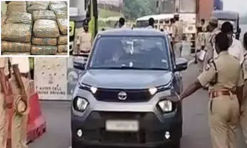ఏపీలో 200 కేజీల గంజాయి పట్టివేత.. ఇద్దరి అరెస్ట్