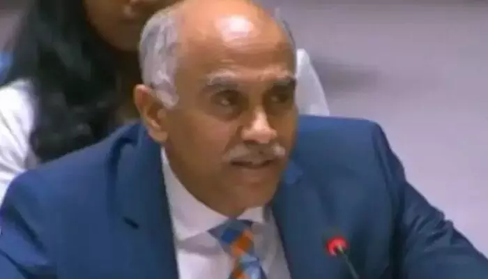UN: పాకిస్తాన్ది దుర్మార్గపు ఎజెండా: భారత రాయబారి పర్వతనేని హరీష్ UN: పాకిస్తాన్ది దుర్మార్గపు ఎజెండా: భారత రాయబారి పర్వతనేని హరీష్