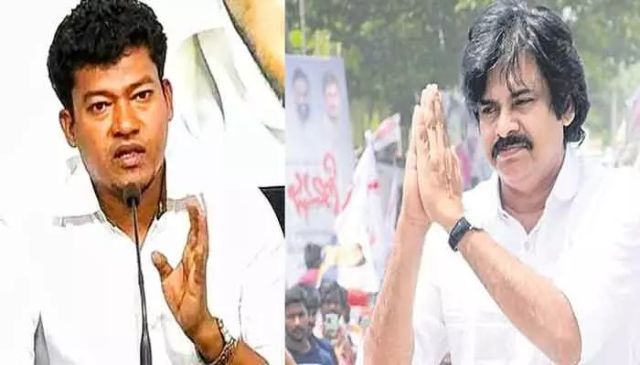 పవన్ కల్యాణ్పై అప్పుడెందుకు కేసు పెట్టలేదు: మాజీ మంత్రి అప్పలరాజు పవన్ కల్యాణ్పై అప్పుడెందుకు కేసు పెట్టలేదు: మాజీ మంత్రి అప్పలరాజు
