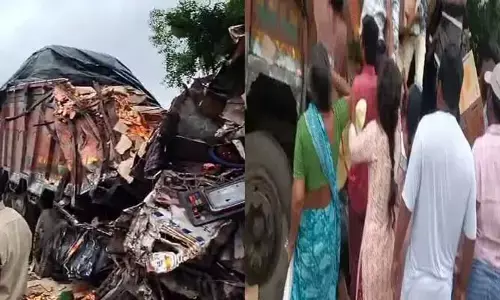 రోడ్డుప్రమాదంలో ప్రాణాలు పోయినా.. సంతూర్ సబ్బుల కోసం ఎగబడ్డారు!