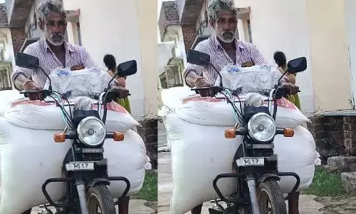 గంభీరావుపేటలో యథేచ్ఛగా రేషన్ బియ్యం దందా..