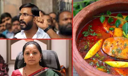 ఆ చేపల పులుసును కవిత కూడా లొట్టలేసుకుంటూ తిన్నారు.. బల్మూరి వెంకట్ హాట్ కామెంట్స్