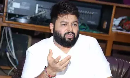 ‘‘ఒకే రా వచ్చి.. నేర్చుకుంటా అడ్రస్ పంపు బే’’.. తమన్ సెన్సేషనల్ ట్వీట్