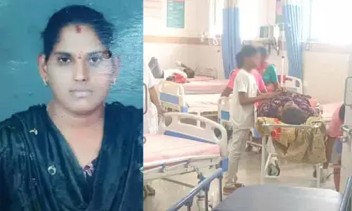 తల్లిని కళ్లముందే కోల్పోయిన కొడుకు.. వేములవాడలో విషాదం