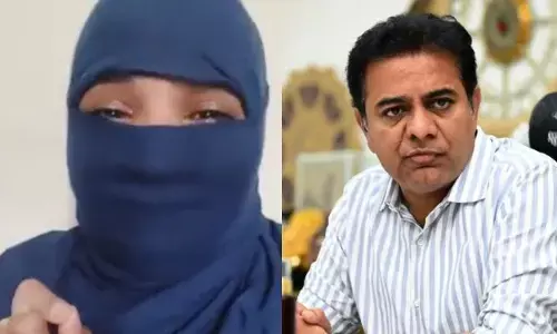 మీరు ఆడపిల్లలకు ఇచ్చే గౌరవం ఇదేనా..కేటీఆర్‌కు మహిళ సూటి ప్రశ్న