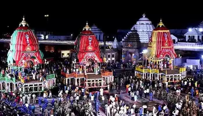 Rath Yatra: పూరీలో జగన్నాథ రథయాత్ర ప్రారంభం.. భారీగా తరలివచ్చిన భక్తులు Rath Yatra: పూరీలో జగన్నాథ రథయాత్ర ప్రారంభం.. భారీగా తరలివచ్చిన భక్తులు