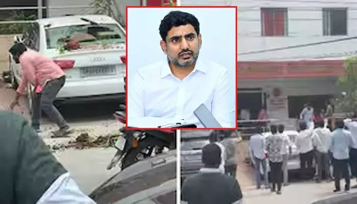 మీడియాపై దాడి ప్రజాస్వామ్యంపై దాడి గానే పరిగణించాలి: మంత్రి లోకేష్ మీడియాపై దాడి ప్రజాస్వామ్యంపై దాడి గానే పరిగణించాలి: మంత్రి లోకేష్