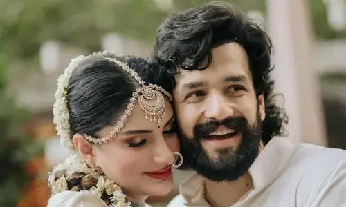 వివాహానంతరం మొదటిసారి పోస్ట్ పెట్టిన అఖిల్.. ఆకట్టుకుంటోన్న న్యూ కపుల్ క్యూట్ పిక్స్