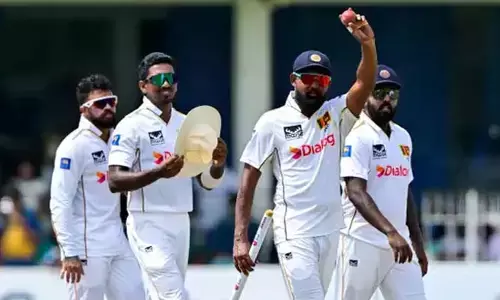 SL VS BAN : జయసూర్యకు ఐదు వికెట్లు.. శ్రీలంక ఇన్నింగ్స్ విజయం