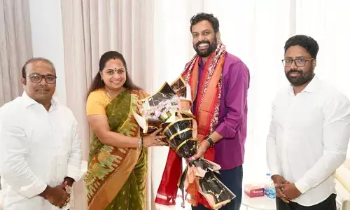 CPI-Kavitha: ఎమ్మెల్సీ కవితతో భేటీపై క్లారిటీ ఇచ్చిన కేరళ సీపీఐ ఎంపీ సందోష్ కుమార్