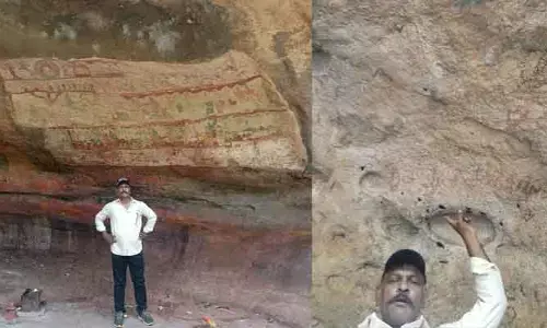గుట్టల మధ్య గలగల.. చరిత్ర గుట్టు విప్పిన శాసనాలు