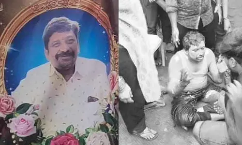 అద్దె వివాదం విషాదంలోకి.. పెట్రోల్ పోసుకుని హోటల్ యజమాని ఆత్మహత్య